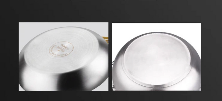 ChefSteel – Professionelle Edelstahl-Bratpfanne für Gas- & Induktionsherde