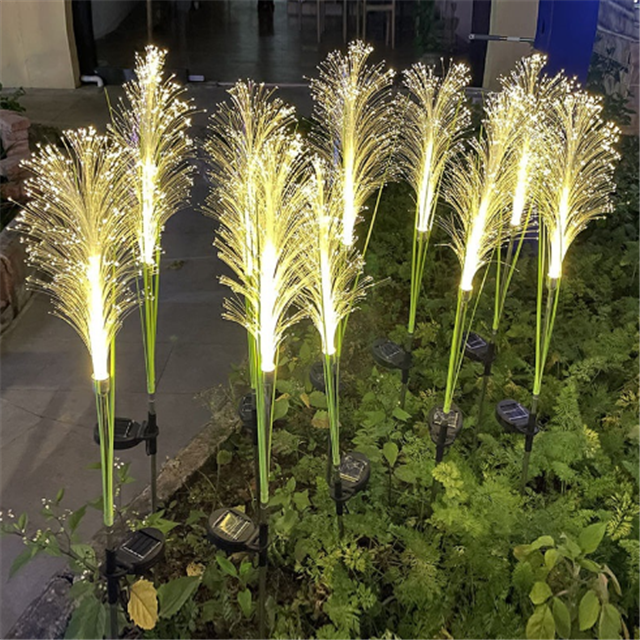 Solarbetriebene Weiden-Gartenleuchte – Bunte LED-Gartenbeleuchtung mit IP65-Wasserschutz