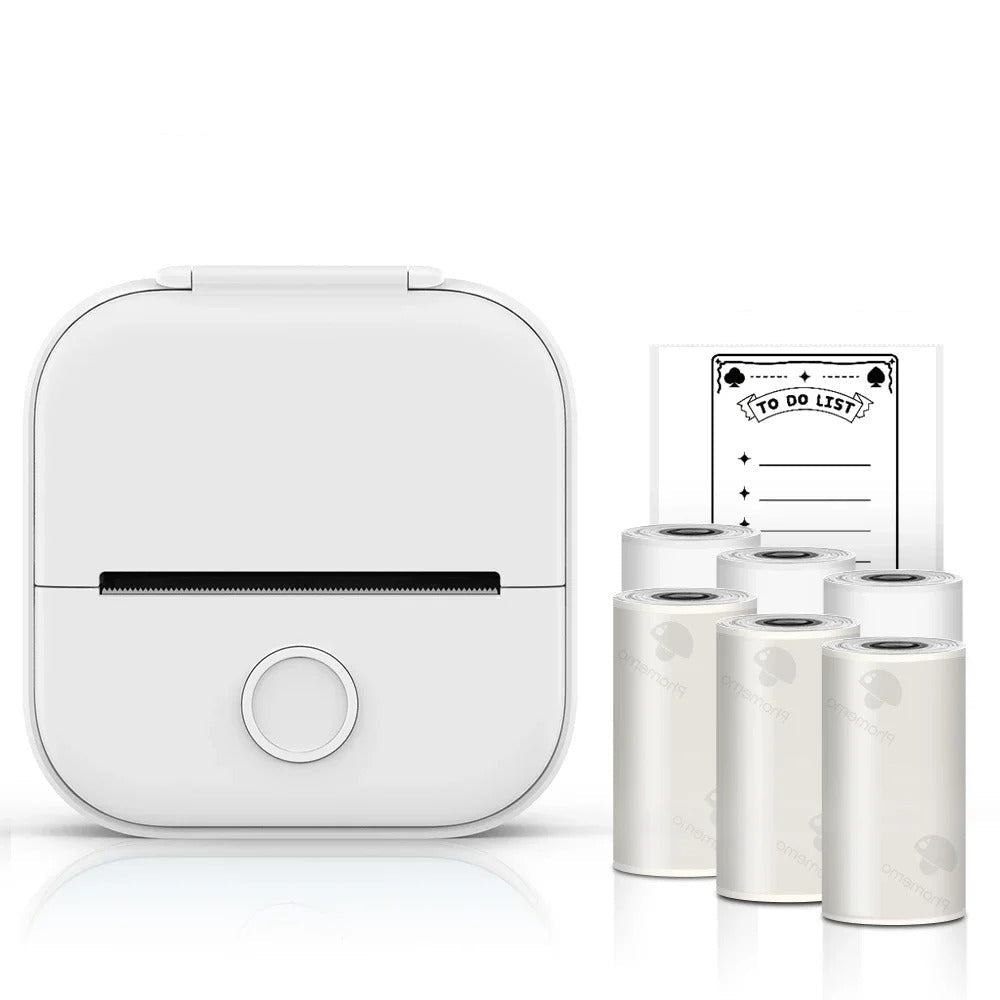 PocketPrint Mini – Tragbarer Thermo-Fotodrucker ohne Tinte | Karnz