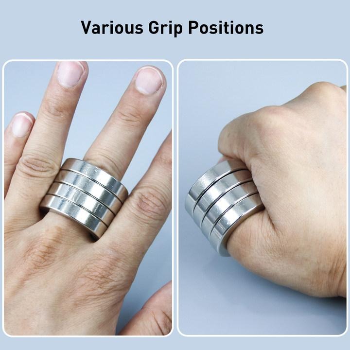 Karnz | Faltbares Vier-Ring-Rostfrei-Fidget-Spielzeug