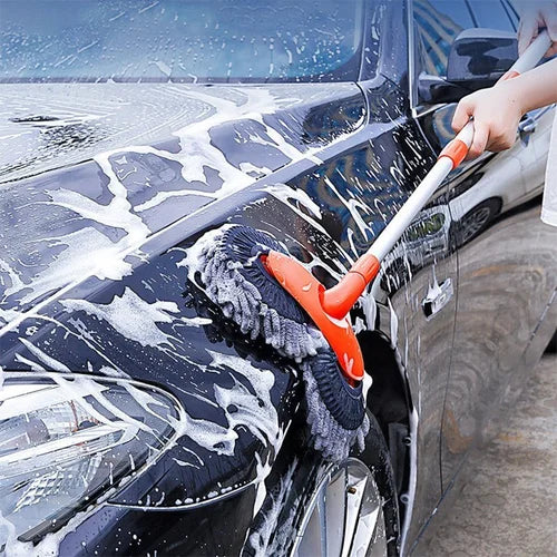 Versenkbare doppellagige Autowaschbürste