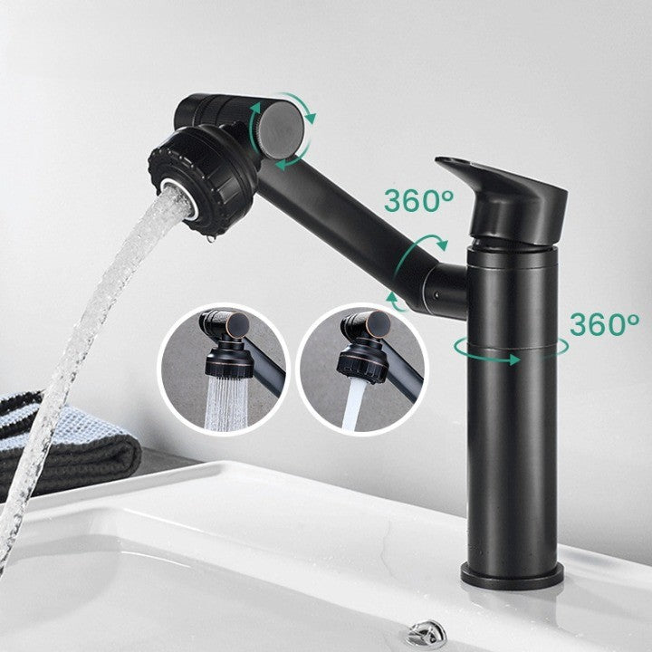 Rotierender eleganter multifunktionaler montierter moderner Wasserhahn