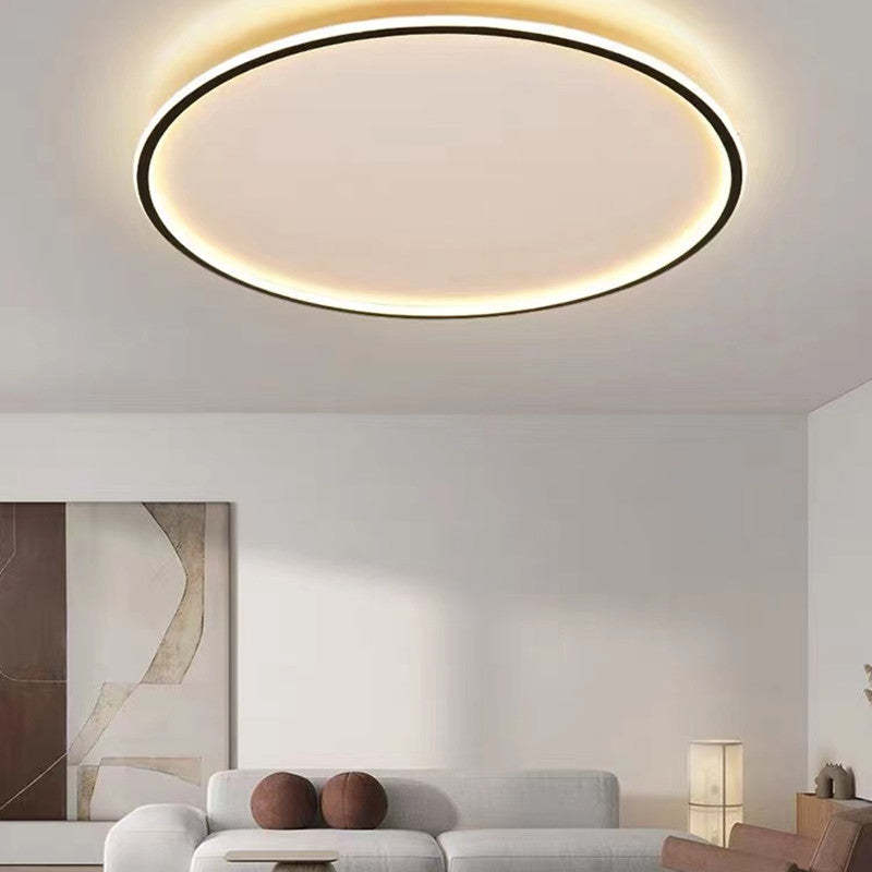 LunaNova – Moderne LED-Deckenleuchte aus Metall/Acryl für Wohn- und Schlafzimmer, ack/Weißes Design
