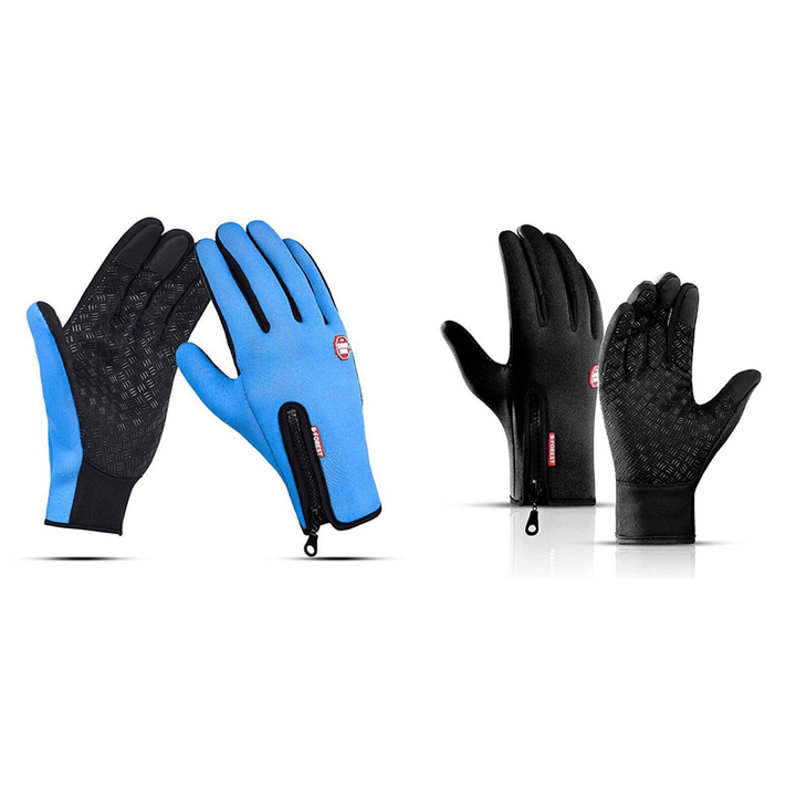Karnz | HeatGripX winddichte thermische Slip-Handschuhe für kaltes Wetter