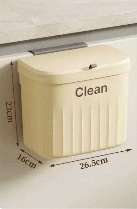 FlexiBin Küchenwandbehälter – 8,5L / 12L mit Deckel Karnz
