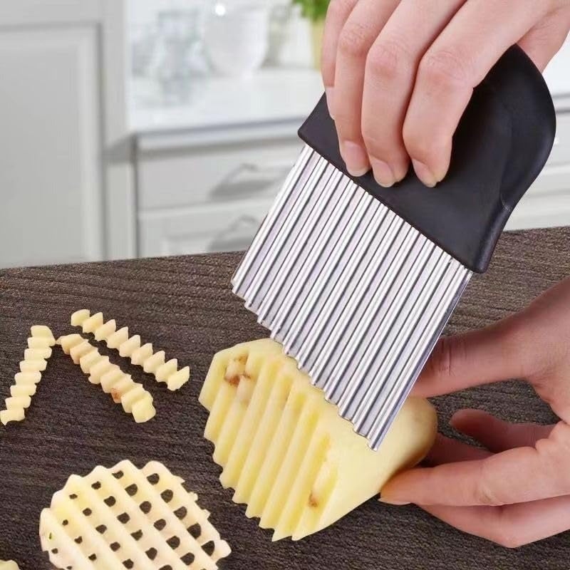 Edelstahl Crinkle Cutter Karnz