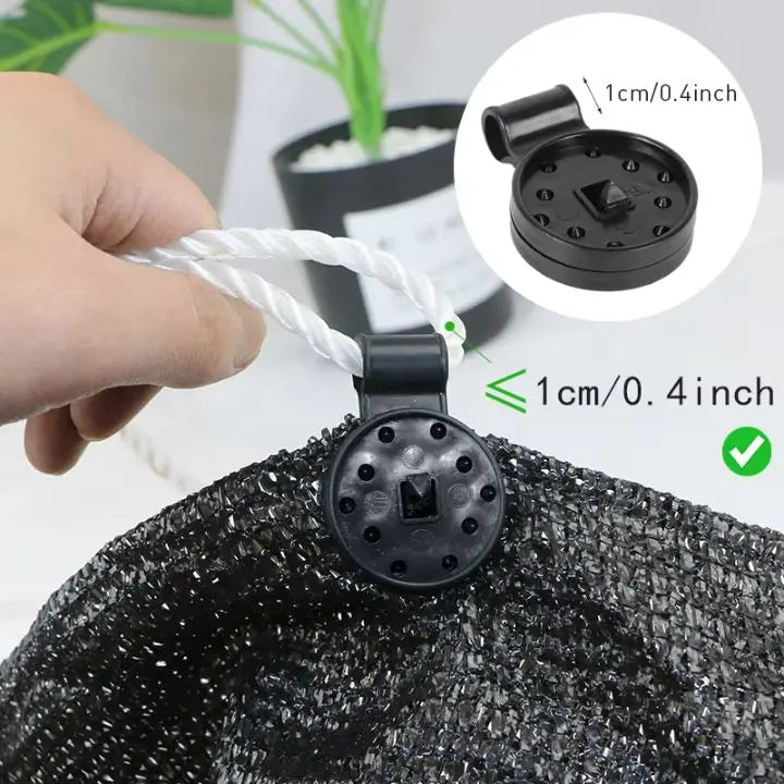 GardenGrip Pro Clips — Nie wieder wackelige Netze dank sicherem Halt bei jedem Wetter! | Karnz
