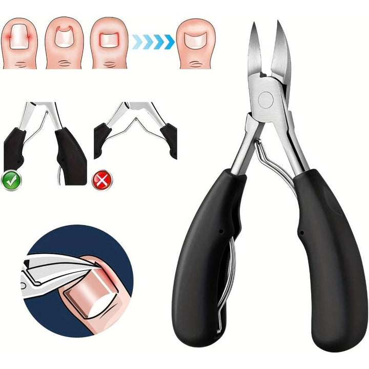 Professioneller gewinkelter Zehennagelclipper Karnz