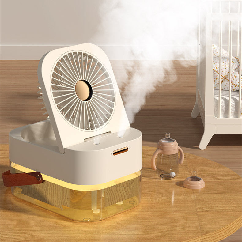 Tragbarer Sprühventilator mit Nachtlicht | Karnz