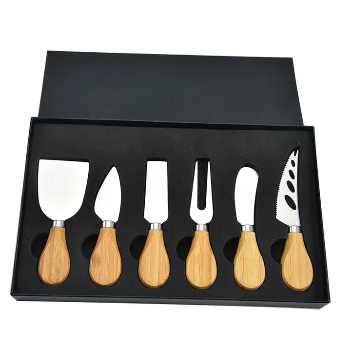 6pcs Edelstahl Käsemesser für Platten und Besteck | Karnz