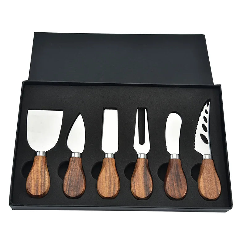 6pcs Edelstahl Käsemesser für Platten und Besteck | Karnz