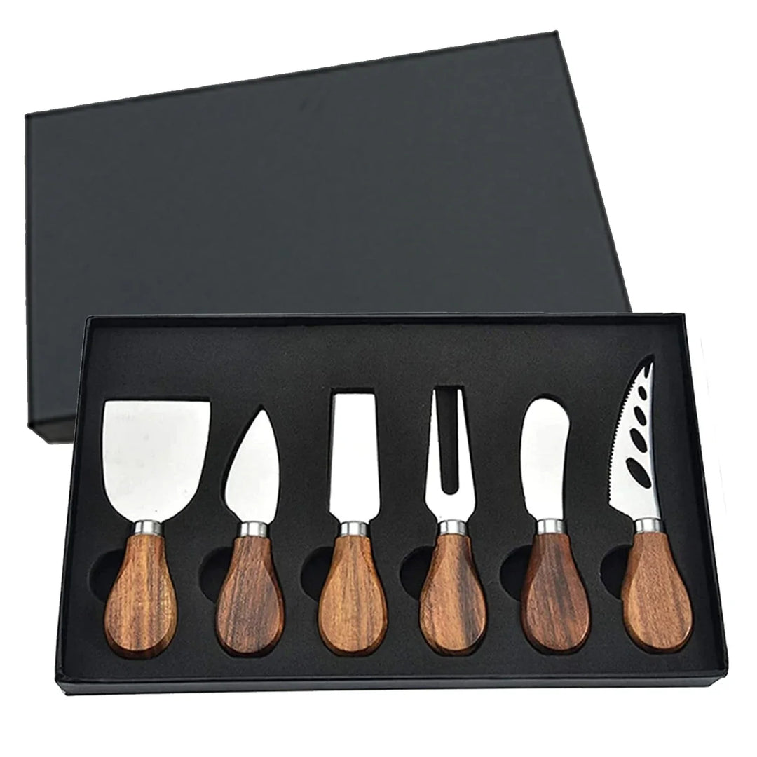 6pcs Edelstahl Käsemesser für Platten und Besteck | Karnz