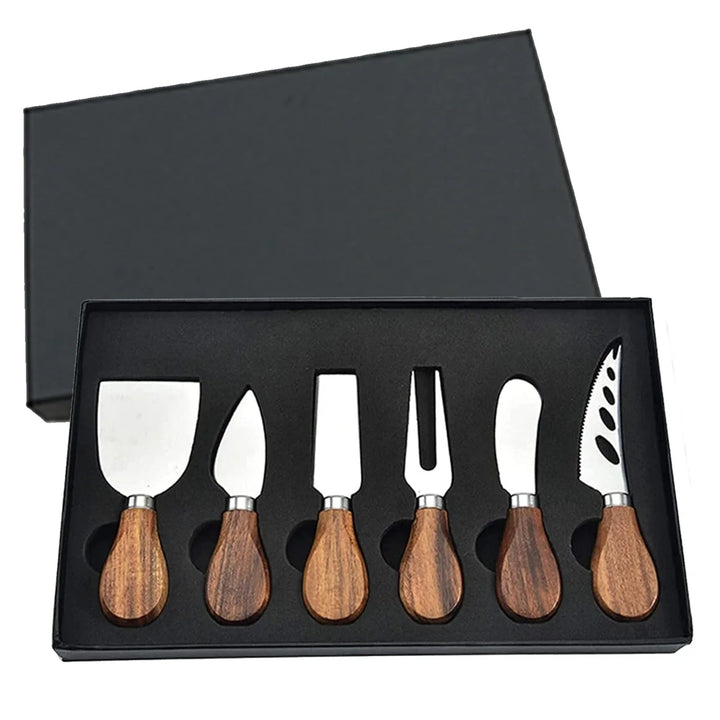 6pcs Edelstahl Käsemesser für Platten und Besteck | Karnz