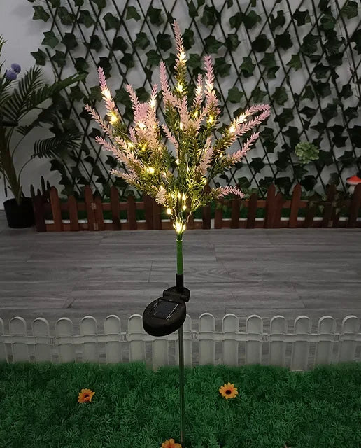 Karnz | Moderne Außen-Solarbeleuchtung mit 7 Blumen