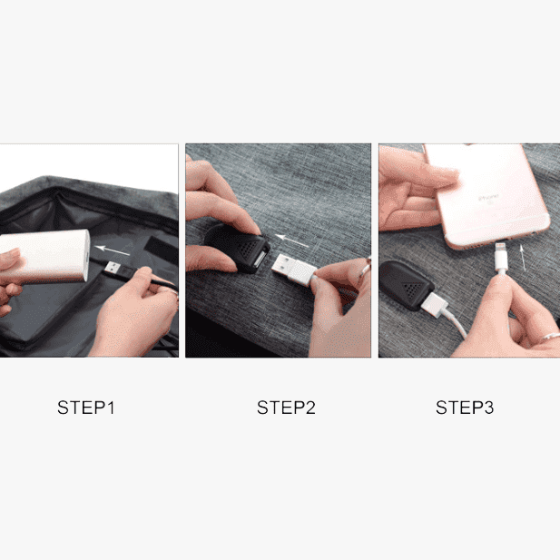 Original USB Ladegerät Anti-Diebstahl Rucksack | Karnz