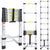 Teleskopleiter Aluminium Belastbarkeit bis zu 150kg 2.6m-5m | Karnz
