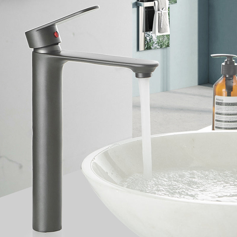 Badezimmer Waschbecken Wasserhahn Hebelgriff Messing Monochrom Badezimmer Wasserhahn