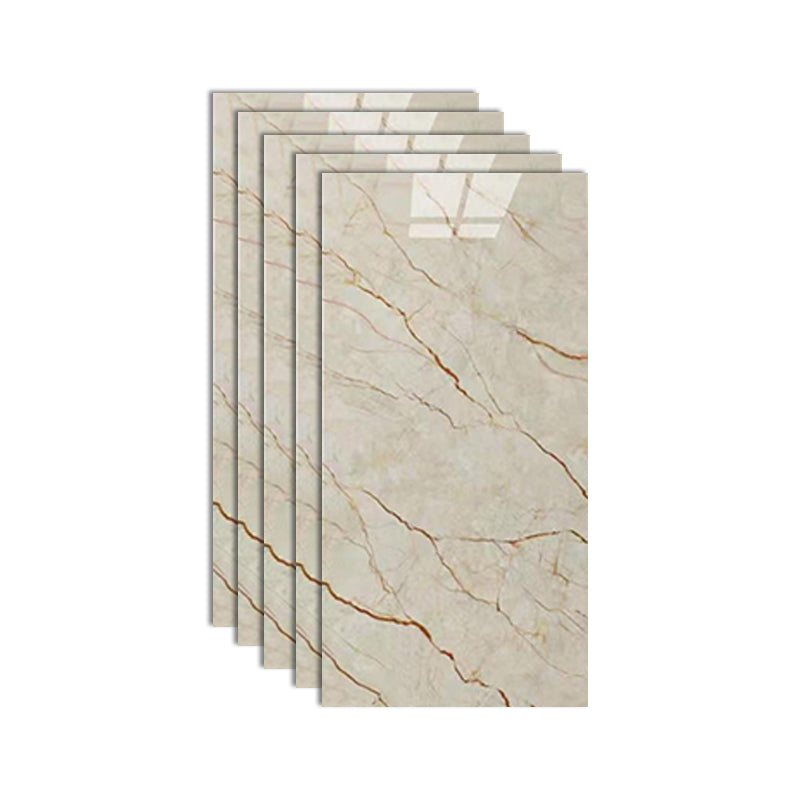 Fleckenresistente Peel & Stick Fliese Marmor-Effekt Einzelne Fliese für Küchenrückwand