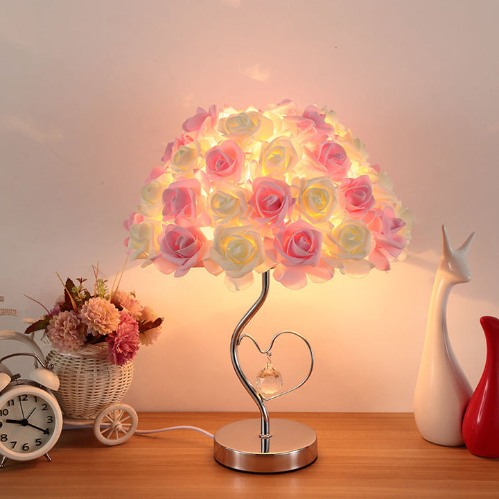 Romantische Rosenlampe | Karnz
