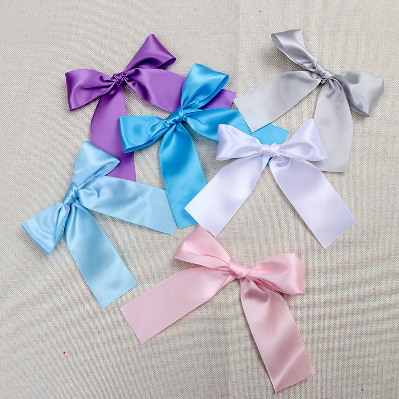 Elegante Satin-Haar-Schleife