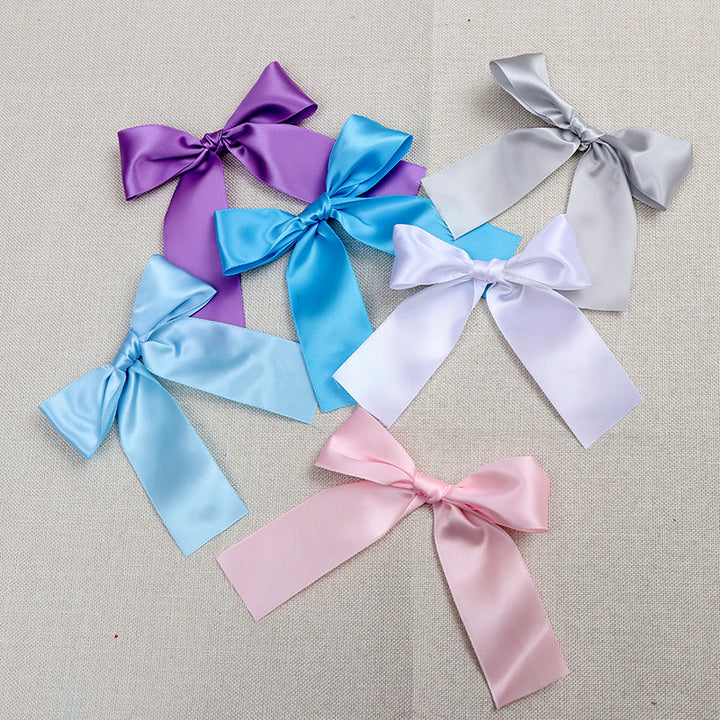 Elegante Satin-Haar-Schleife
