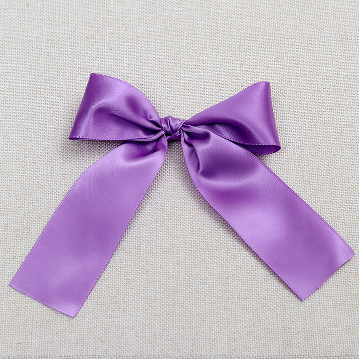 Elegante Satin-Haar-Schleife