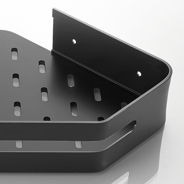 Modern 2/3-teiliges Badezimmer-Set Edelstahl Dreieckige Badregal aus Aluminium