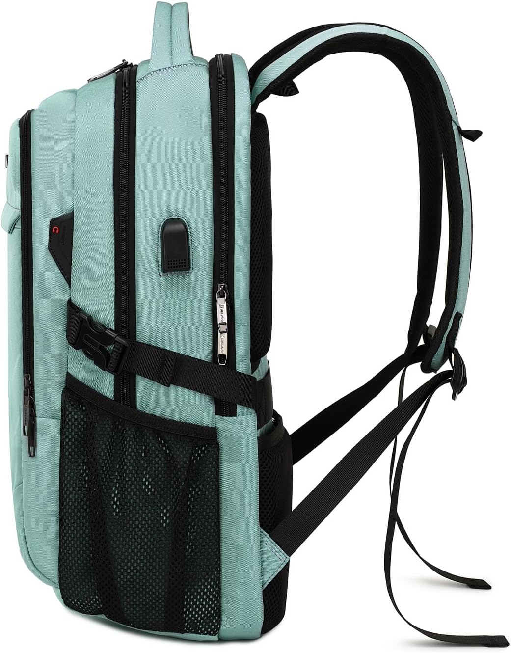 Wasserabweisender Reise-Laptop-Rucksack mit USB-Anschluss & organisierter Aufbewahrung | Karnz