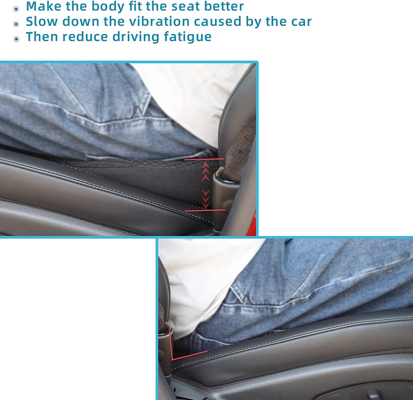Autositzkissen für kleinere Fahrer