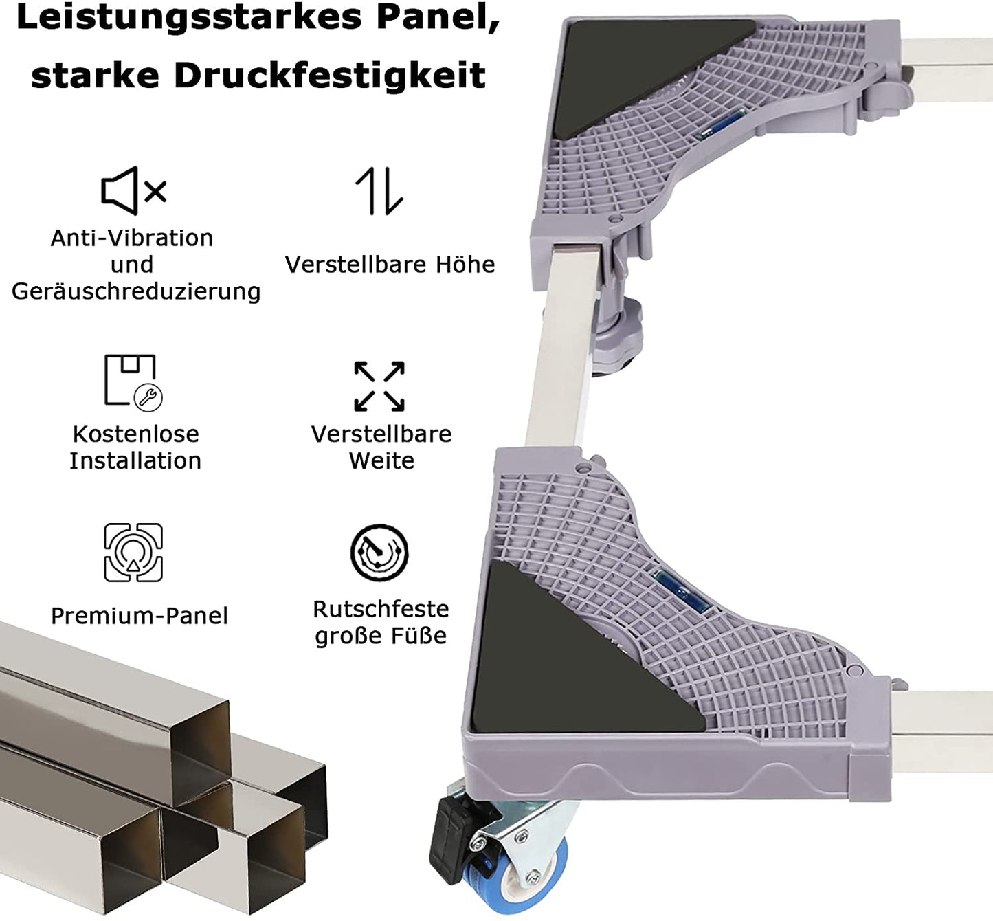 Waschmaschinen-Untergestell Verstellbar Beweglich | Karnz