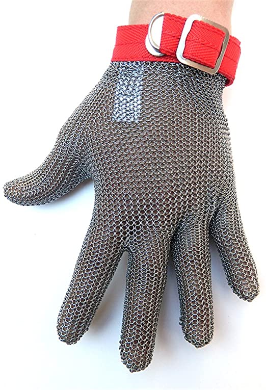 Edelstahl-Handschuh schnittfester Handschuh