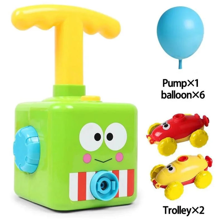 Spaßiges Luftballon-Auto Spielzeug Pumpen-Set | Karnz