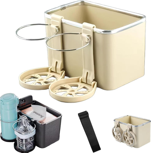 Armlehnen-Organizer mit zwei klappbaren Becherhaltern Karnz