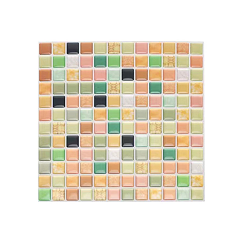 Kunststoff Peel & Stick Mosaikfliese Wasserfeste Peel & Stick Mosaikfliese mit quadratischer Form