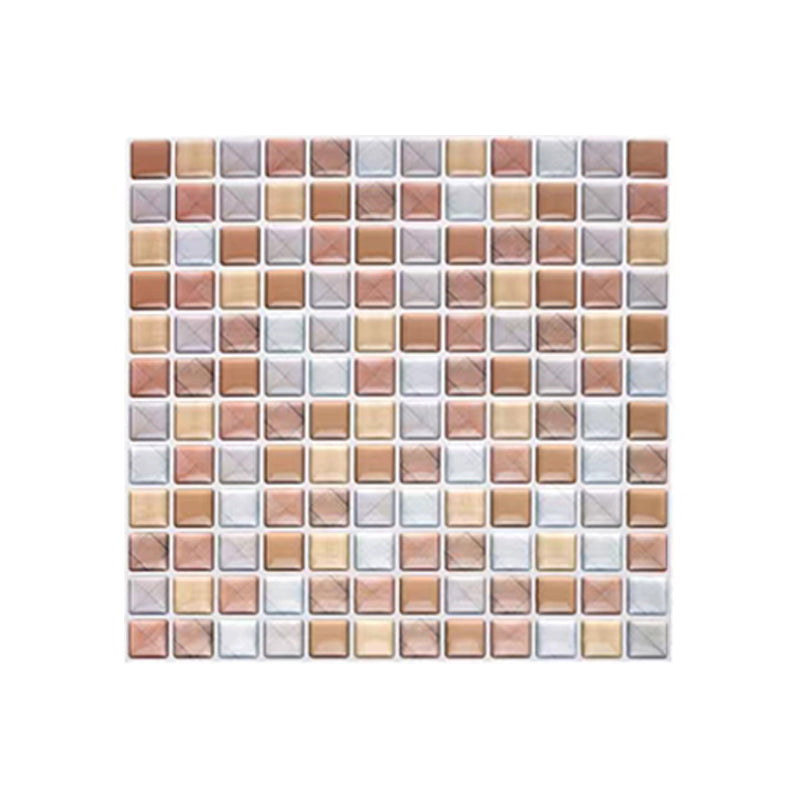 Kunststoff Peel & Stick Mosaikfliese Wasserfeste Peel & Stick Mosaikfliese mit quadratischer Form