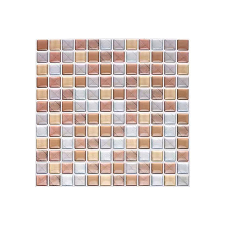 Kunststoff Peel & Stick Mosaikfliese Wasserfeste Peel & Stick Mosaikfliese mit quadratischer Form