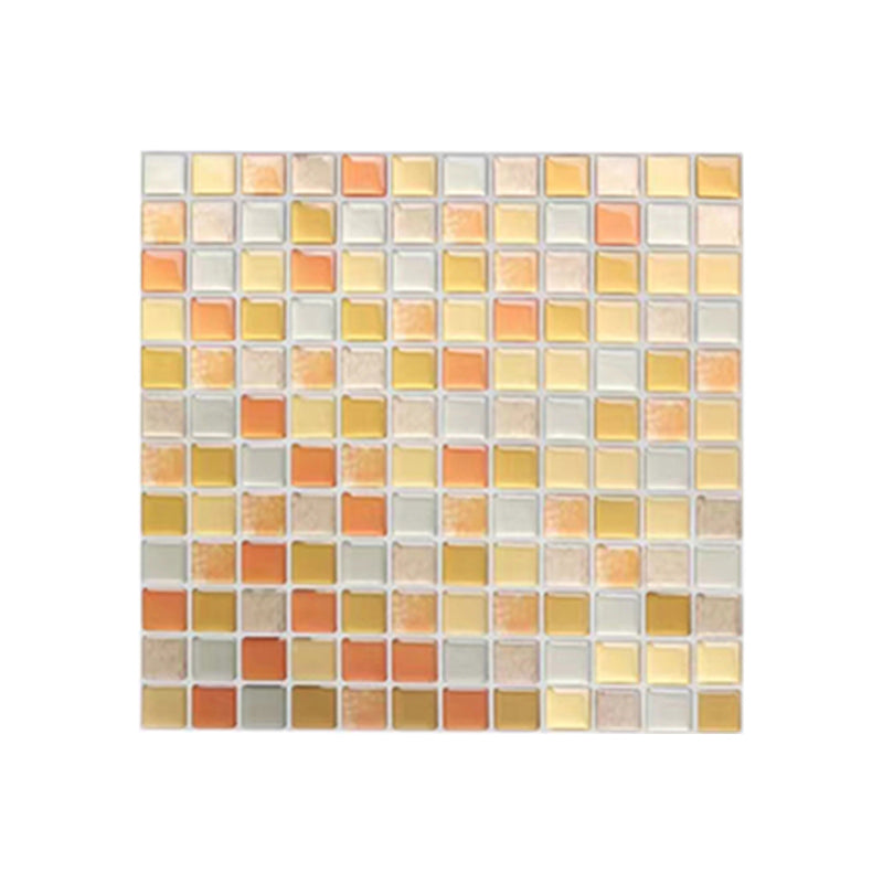 Kunststoff Peel & Stick Mosaikfliese Wasserfeste Peel & Stick Mosaikfliese mit quadratischer Form