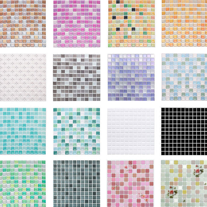 Kunststoff Peel & Stick Mosaikfliese Wasserfeste Peel & Stick Mosaikfliese mit quadratischer Form