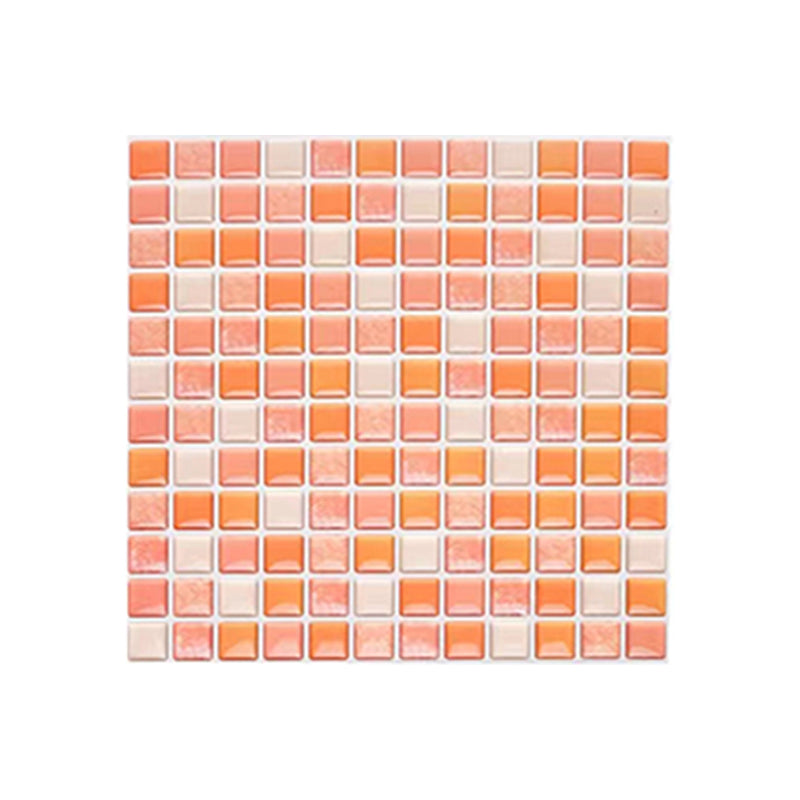 Kunststoff Peel & Stick Mosaikfliese Wasserfeste Peel & Stick Mosaikfliese mit quadratischer Form