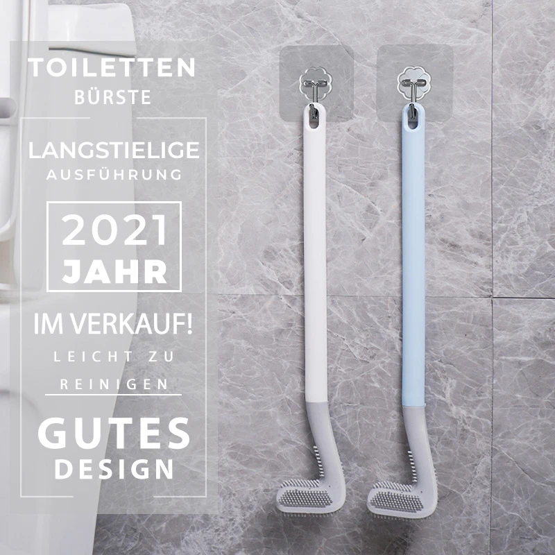 Toilettenbürste mit langem Griff