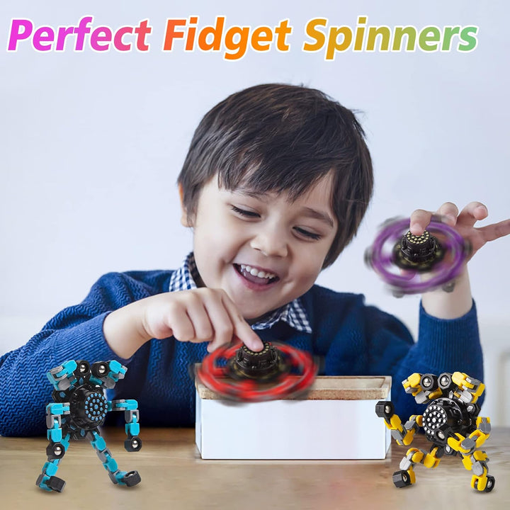 Karnz | Transformierbarer Fidget Spinner 4 Stk