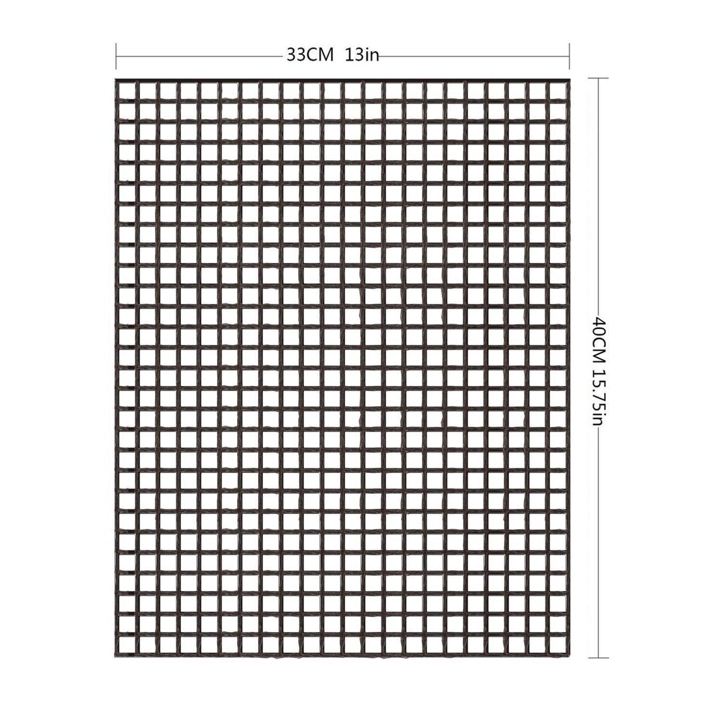 Teflon Antihaft BBQ Grill Mesh Matte für Wiederverwendbare Reinigung | Karnz