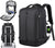 40L erweiterbarer wasserdichter Reiserrucksack mit USB-Anschluss & 17” Laptopfach – AirVoyage | Karnz