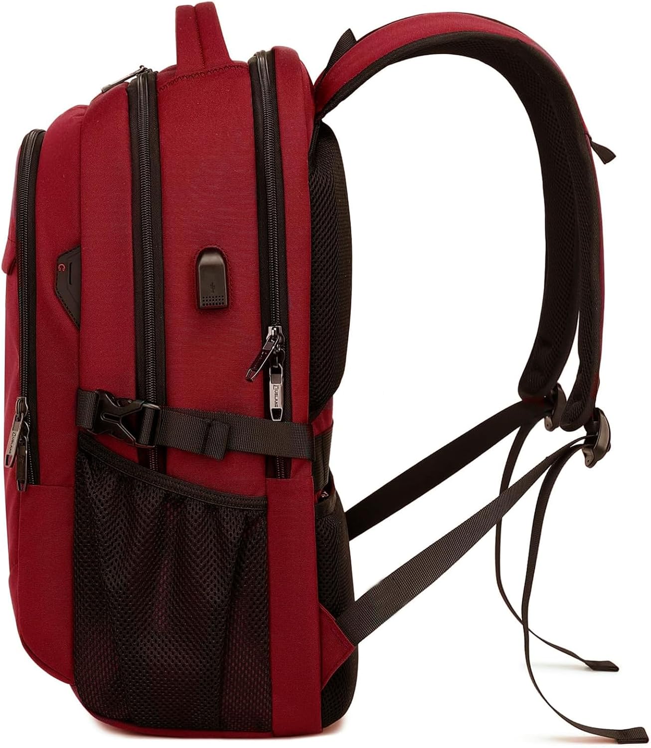 Wasserabweisender Reise-Laptop-Rucksack mit USB-Anschluss & organisierter Aufbewahrung | Karnz