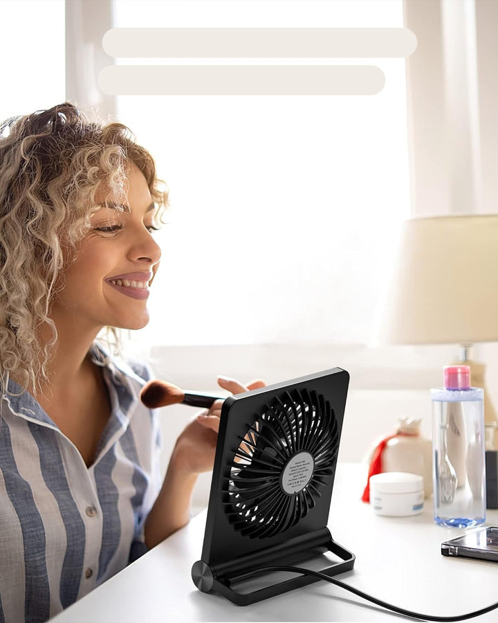 Karnz | QuietBreeze - Ultra-leiser kompakter Tischventilator