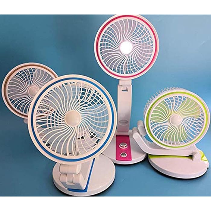 Wiederaufladbarer verstellbarer Winkel flexibler Ventilator | Karnz