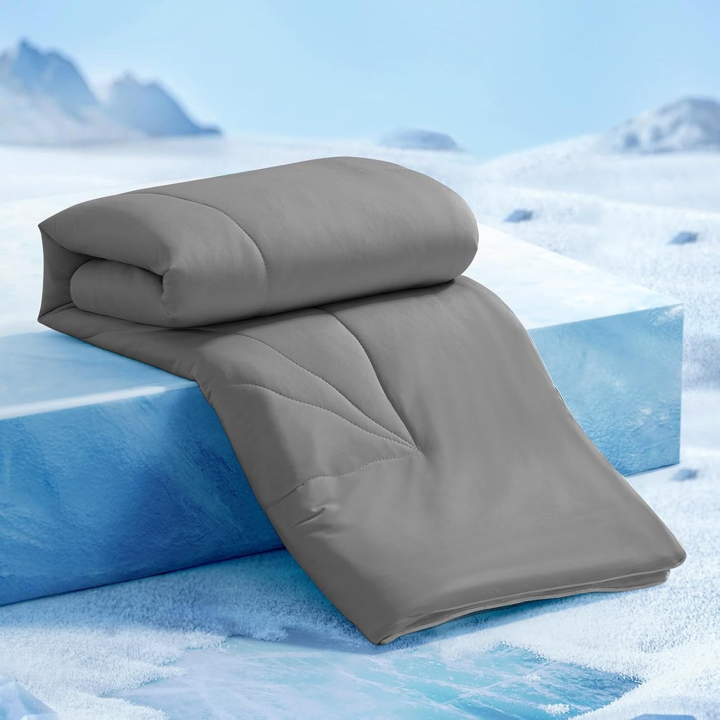 Ultra Soft Cloudy 3D Kühlkomfortdecke Extreme Q Max 0.5-Grau | Karnz