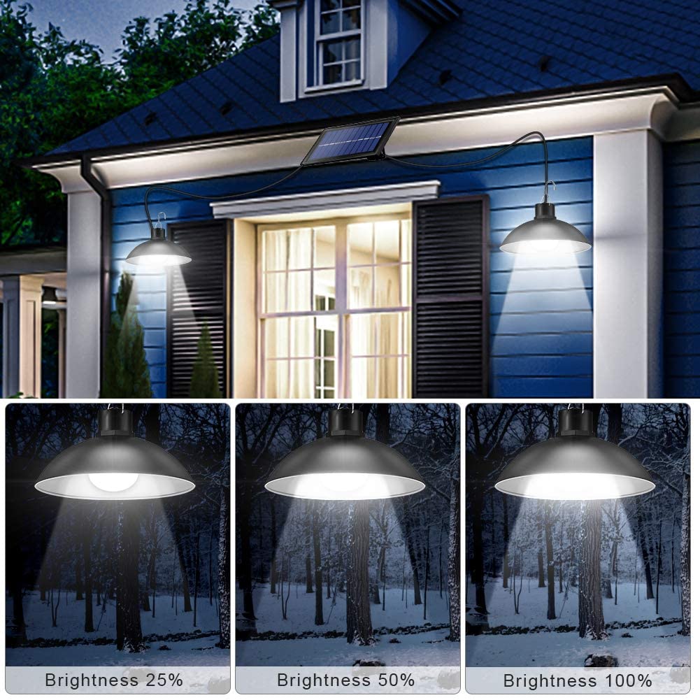 SolarDuo LED Lamp Set auf Solarenergie mit Fernbedienung | Karnz