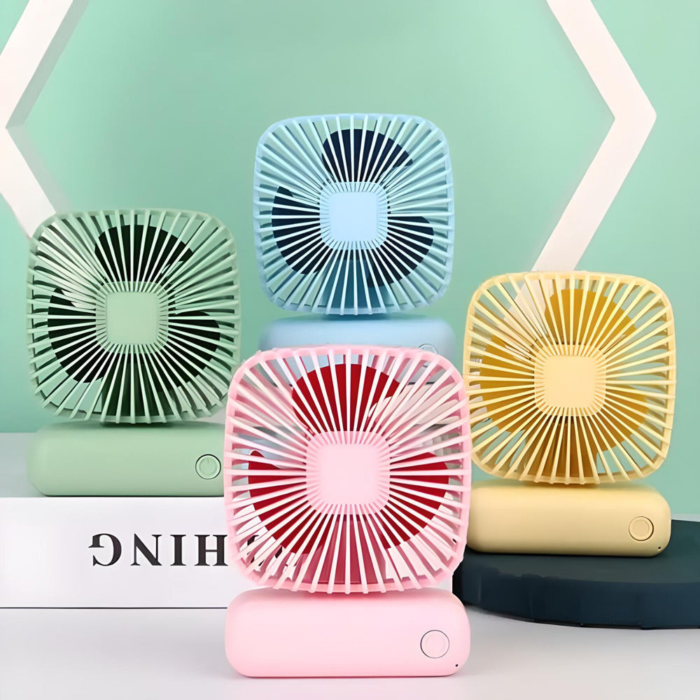 Tragbarer USB wiederaufladbarer Mini Handventilator | Karnz