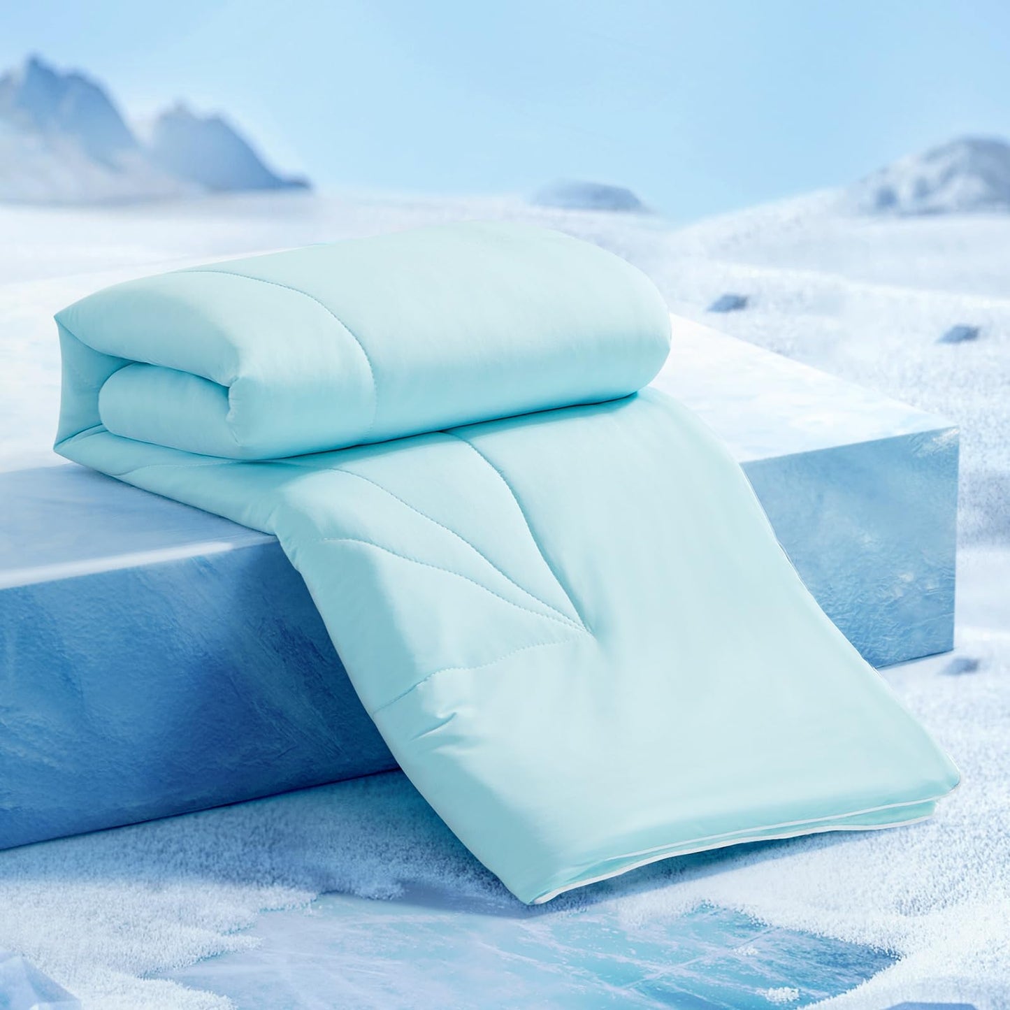 Ultra Soft Cloudy 3D Kühlkomfortdecke Extreme Q Max 0.5-Lake Blue | Karnz